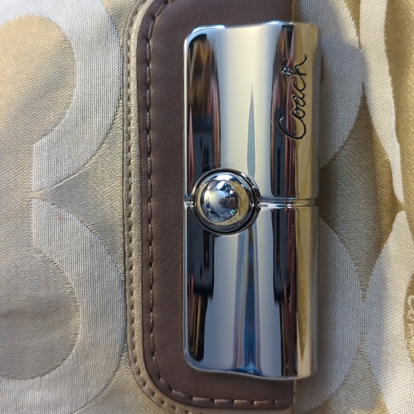 Authentic Coach Hobo Bag Excellent Condition Gold and Beige & Free shipping!!!! - Picture 5 of 12